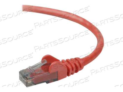 OEM#: A3L980-10-RED-S10FT CAT6 SNAGLESS PATCH CABLE, UTP, КРАСНАЯ ПВХ-ОБОЛОЧКА, 23AWG, 50 MICRON, GOLD PLAT от Belkin