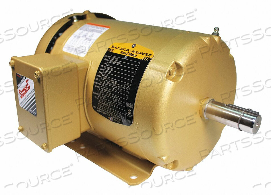 OEM#: EM3550TMOTOR 3-PH 1-1/2 HP 3500 RPM 143T TEFC от BALDOR