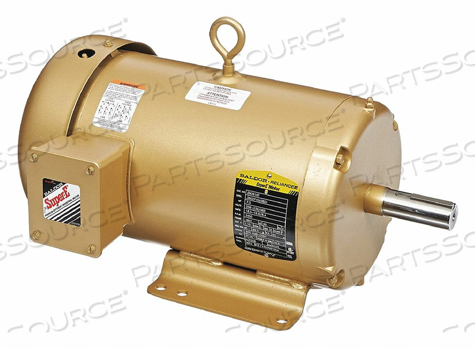 OEM#: EM3616TMOTOR 3-PH 7-1/2 HP 3450 RPM 184T TEFC от BALDOR