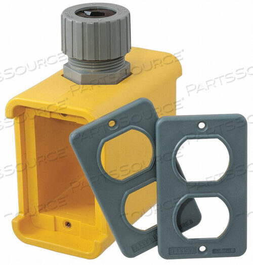 OEM#: HBL3000PORTABLE OUTLET BOX 5.00 L THERMOPLASTIC от Hubbell Incorporated, Wiring Device-Kellums