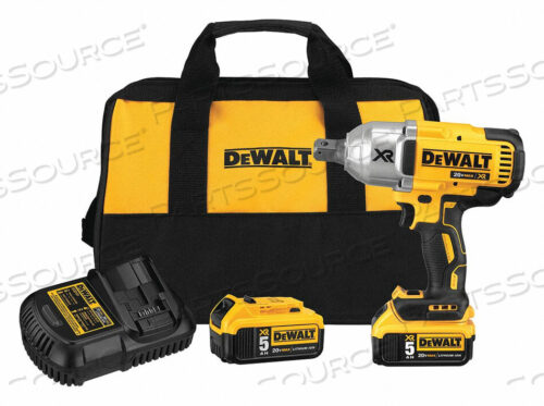 OEM#: DCF897P2БЕСПРОВОДНОЙ УДАРНЫЙ ГАЙКОВЕРТ 5.0AH 3/4 ДЮЙМА от DeWalt