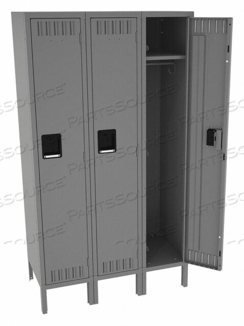 OEM#: STS-121860-3MGWRDRB LOCKR LVRD 3 WD 1 TIER MEDIUM GRAY от Tennsco Corp.