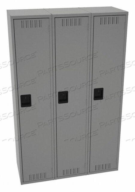OEM#: STS-151872-CMGWRDRB LOCKR LVRD 3 WD 1 TIER MEDIUM GRAY от Tennsco Corp.