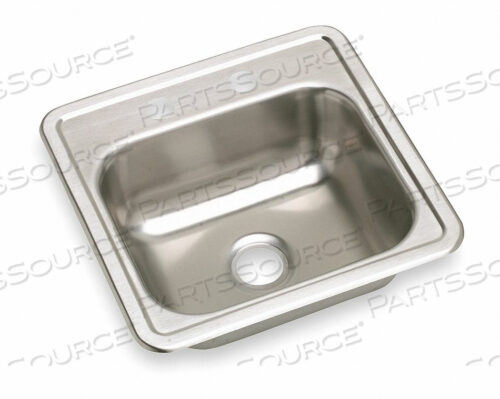 ВСТРАИВАЕМАЯ МОЙКА С ВЫСТУПОМ ПОД СМЕСИТЕЛЬ 15 ДЮЙМОВ