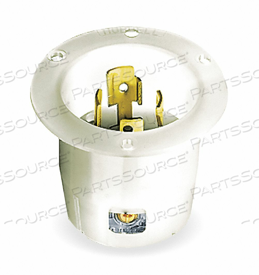 OEM#: HBL2765FLANGED INLET 480V 30A L19-30P 4P 4W 3PH от Hubbell Incorporated, Wiring Device-Kellums