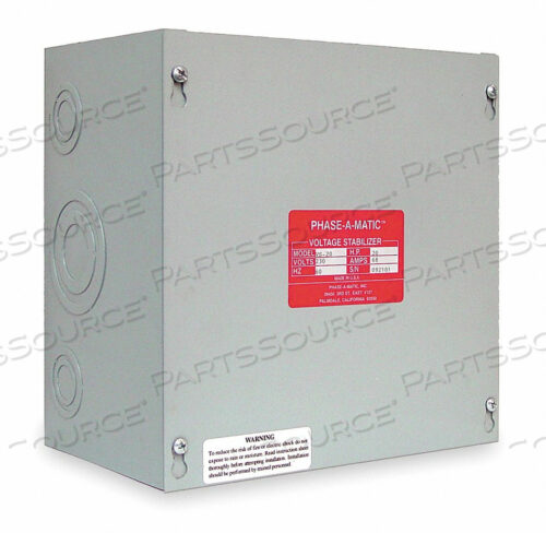 OEM#: VS-20 СТАБИЛИЗАТОР НАПРЯЖЕНИЯ МАКС. АМПЕР 55 20 Л.С. от Phase-A-Matic