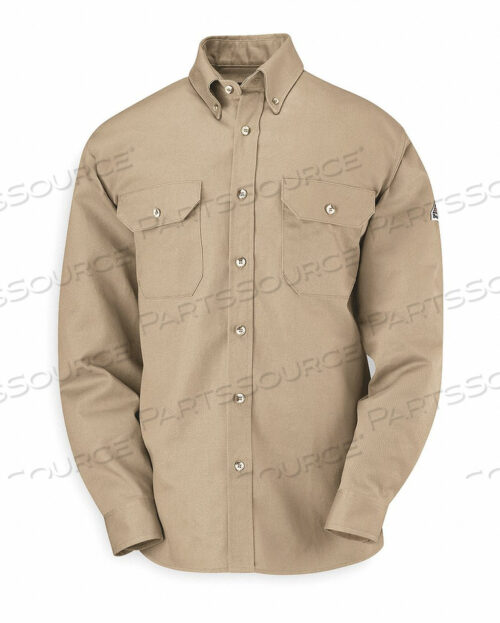 OEM#: SLU2KH LN XLEXCEL FR COMFORTOUCH FR DRESS UNIFORM SHIRT SLU2, KHAKI, SIZE XL LONG by VF Imagewear, Inc.