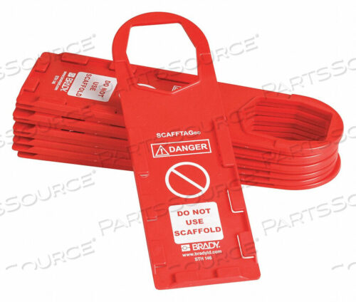 OEM#: SCAF-STH146DANGER TAG 11-3/4 X 3-1/2 IN WHT/R PK10 от Brady Americas