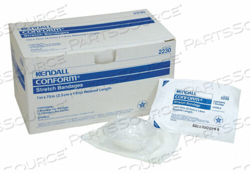 OEM#: K1CB019230ЭЛАСТИЧНЫЙ БИНТ ХЛОПОК/ПОЛИЭСТЕР PK12 от Kendall - Covidien