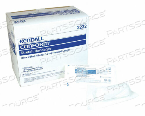 OEM#: K3CB019232ЭЛАСТИЧНЫЙ БИНТ ХЛОПОК/ПОЛИЭСТЕР PK12 от Kendall - Covidien
