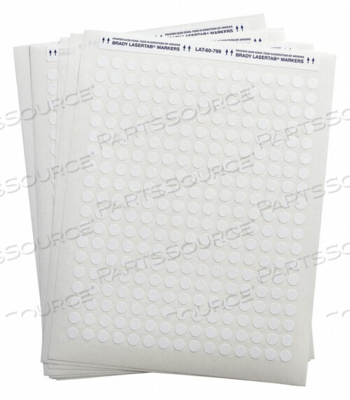 OEM#: LAT-60-799-2.5ЭТИКЕТКА БЕЛАЯ НЕЙЛОН БЕЛАЯ PK9 от Brady Americas