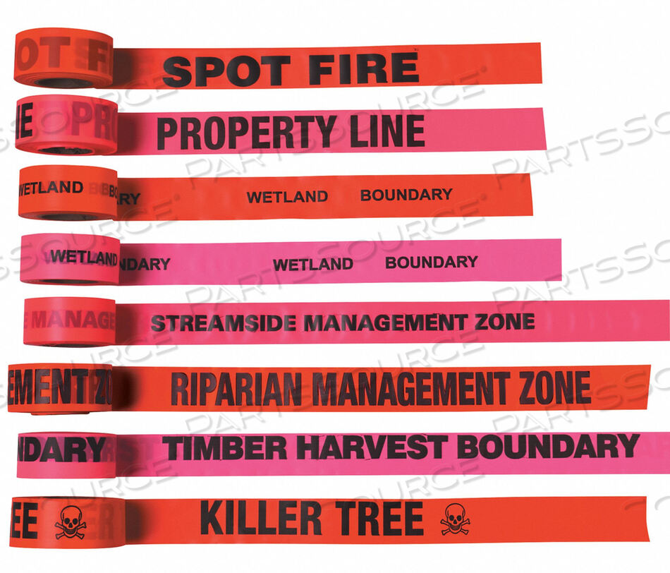 OEM#: CUPGBK104-200ЛЕНТА ДЛЯ МАРКИРОВКИ РОЗОВАЯ GLO/BLK 150 ФУТОВ 1-3/16 ДЮЙМОВ от Presco