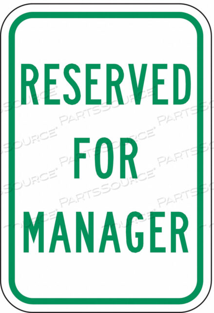 OEM#: RP-128-12ЗНАК ПАРКОВКИ 18 В 12 Ш АЛЮМИНИЙ от Lyle Signs Inc.