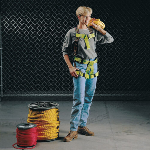 OEM#: E570/S/MRNFULL BODY HARNESS S/M 400LB BLACK/GREEN от Honeywell