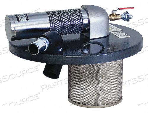OEM#: N551BDRUM-TOP VACUUM HEAD 55 GAL. 89 CFM от Guardair