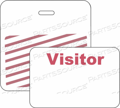 OEM#: 95647CLIP/BADGE 1 DAY WHITE PK500 от Brady Americas