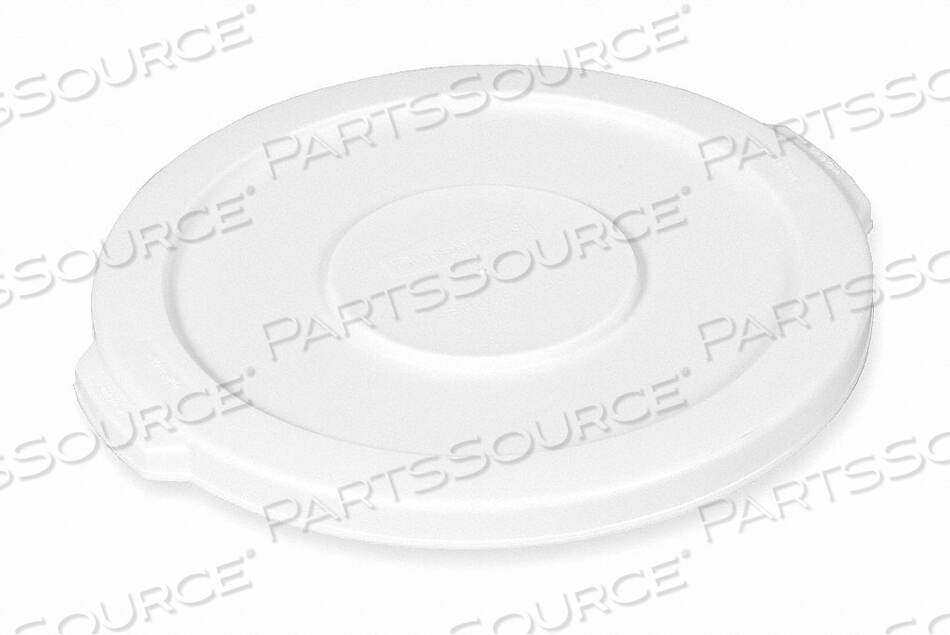 OEM#: FG260900WHTJ6003 ПЛОСКАЯ КРЫШКА ДЛЯ МУСОРНОГО КОРЗИНЫ С ЗАЩЕЛКОЙ БЕЛАЯ от Rubbermaid Medical Division