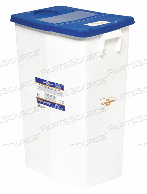 OEM#: KKPS100870КОНТЕЙНЕР SHARPS 18 ГАЛЛОНОВ С КРЫШКОЙ НА ШАРНИРЕ PK5 от Kendall - Covidien