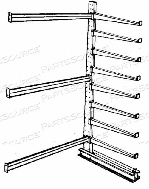 OEM#: DC-8AJCANTILEVER RACK ADD-ON 8 FT H от Jarke
