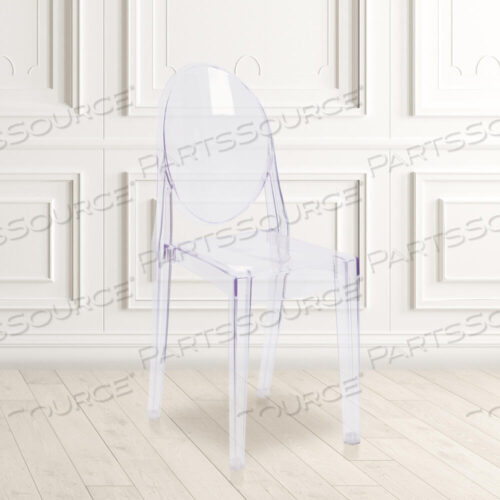 OEM#: 4-FH-111-APC-CLR-GGMURRAY 4 PACK GHOST SIDE CHAIR ИЗ ПРОЗРАЧНОГО КРИСТАЛЛА от Flash Furniture