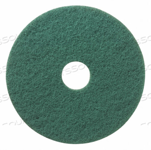 OEM#: 402W24SCRUBBING PAD GREEN SIZE 20 ROUND PK5 by Tough Guy