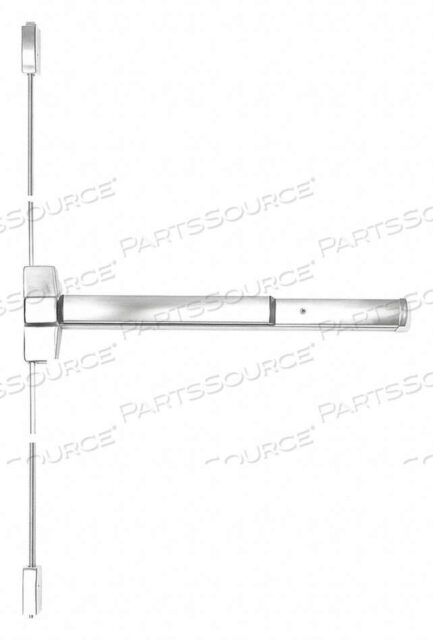 OEM#: ED5400A 630 W48 MELREXIT DEVICE SATIN STAINLESS STEEL от Corbin