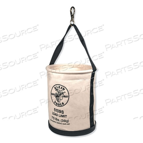 OEM#: 5109ВЕДРО SCANVAS, ПРЯМАЯ СТЕНКА С ПОВОРОТНЫМ ЗАЩЕЛКОЙ, 12 ДЮЙМОВ от Klein Tools