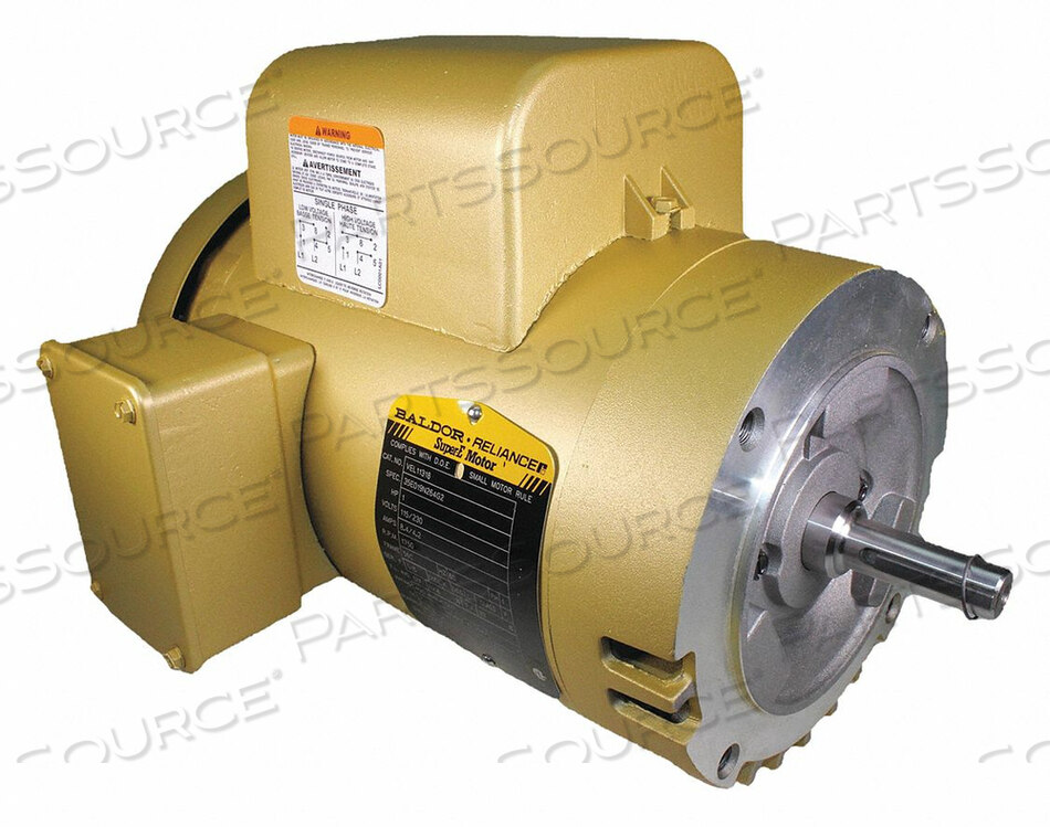 OEM#: VEL11319ДВИГАТЕЛЬ 1-1/2 Л.С. 1 СКОРОСТЬ 18/9 ПОЛНАЯ НАГРУЗКА от BALDOR