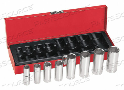 OEM#: 65502SOCKET-WRENCH SET, 8-PC. 3/8 DRIVE, DEEP SOCKET by Klein Tools