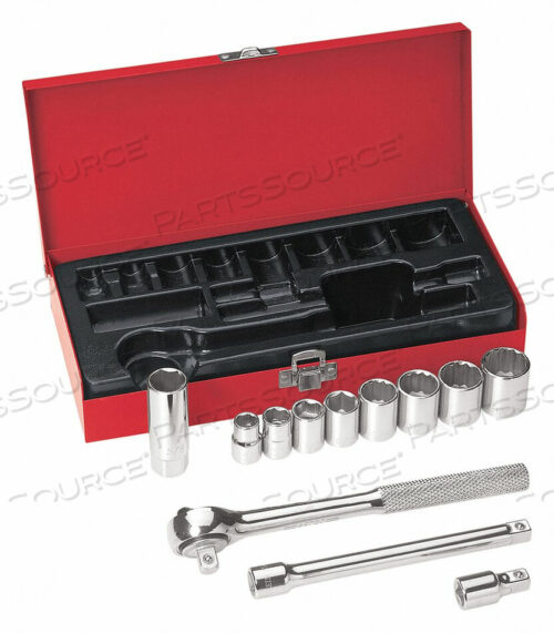OEM#: 65504SOCKET-WRENCH SET, 12-PC. 3/8 DRIVE by Klein Tools