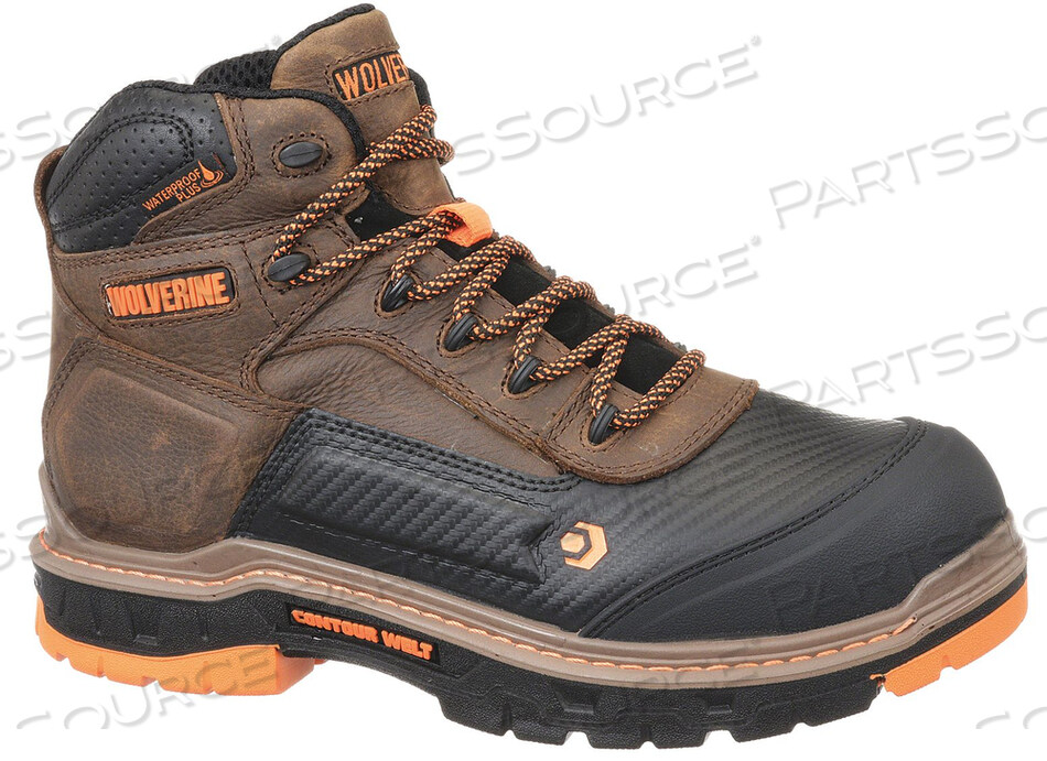 OEM#: W10717HIKER BOOT 10-1/2 EW BROWN COMPOSITE PR от Wolverine