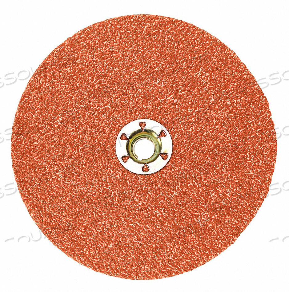 OEM#: 71000992937100099293 3M™ QUICK CHANGE 787C DISC, С ПОКРЫТИЕМ, ДИАМЕТР 7 ДЮЙМОВ, ЗЕРНИСТОСТЬ 36, 8600 ОБ/МИН от 3M Consumer
