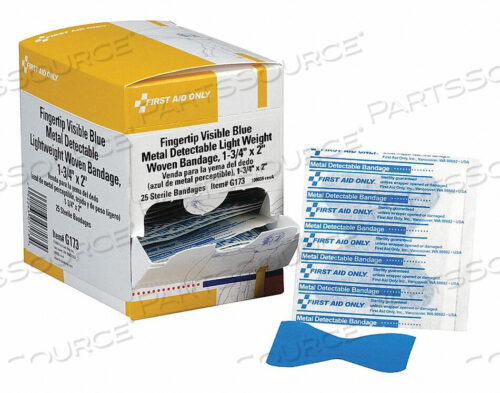 OEM#: G173БИНТ ДЛЯ КОНЧИКА ПАЛЬЦА ТКАНЫЙ 1-3/4 ДЮЙМА 25/КОРОБКА от First Aid Only