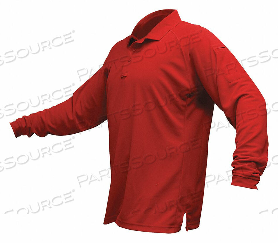 OEM#: VTX4020RDPMENS TACTICAL POLO RED LONG SLEEVE 4XL от Vertx