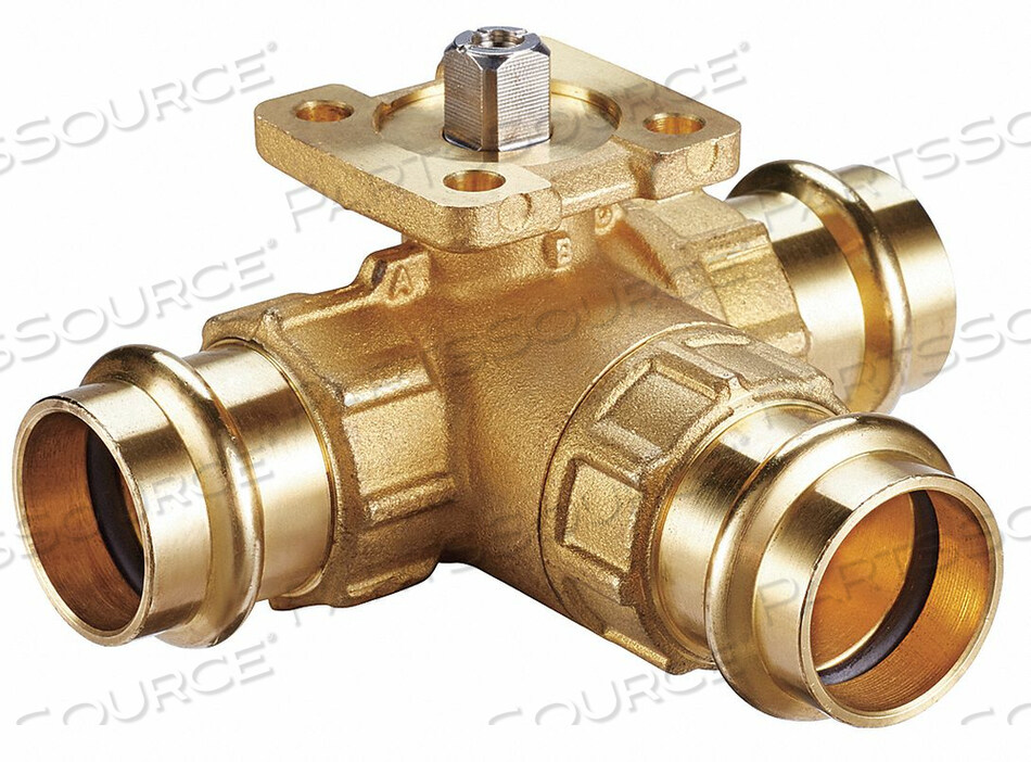 OEM#: VG1895CPBALL VALVE 3 WAY SS TRIM PRESS END 1 IN by Johnson Controls