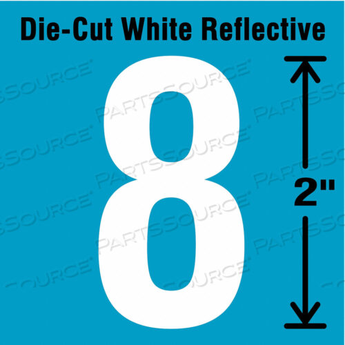 OEM#: DWR-2-8-5ЭТИКЕТКА С НОМЕРОМ ВЫРЕЗКИ 8 2 ДЮЙМА H PK5 от Strance, Inc.