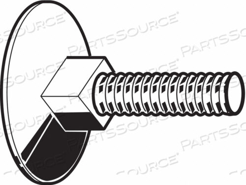 OEM#: U08360.025.0125БОЛТ УГЛОВОЙ ПЛОСКИЙ 1/4IN-20 1-1/4INL PK50 от Fabory