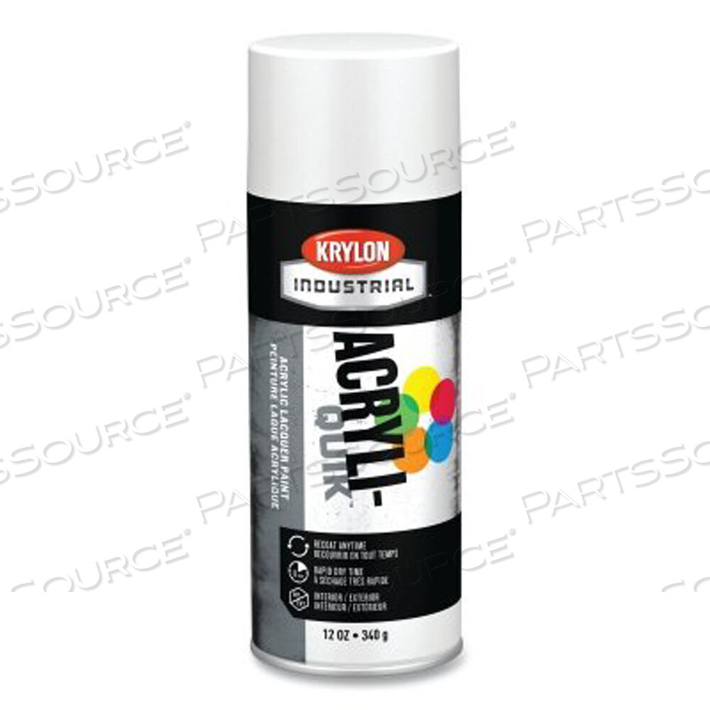 OEM#: K01502A07ACRYLI-QUIK АКРИЛОВАЯ ЛАКОВАЯ КРАСКА, 12 УНЦИЙ, БЕЛАЯ, МАТОВАЯ от Krylon