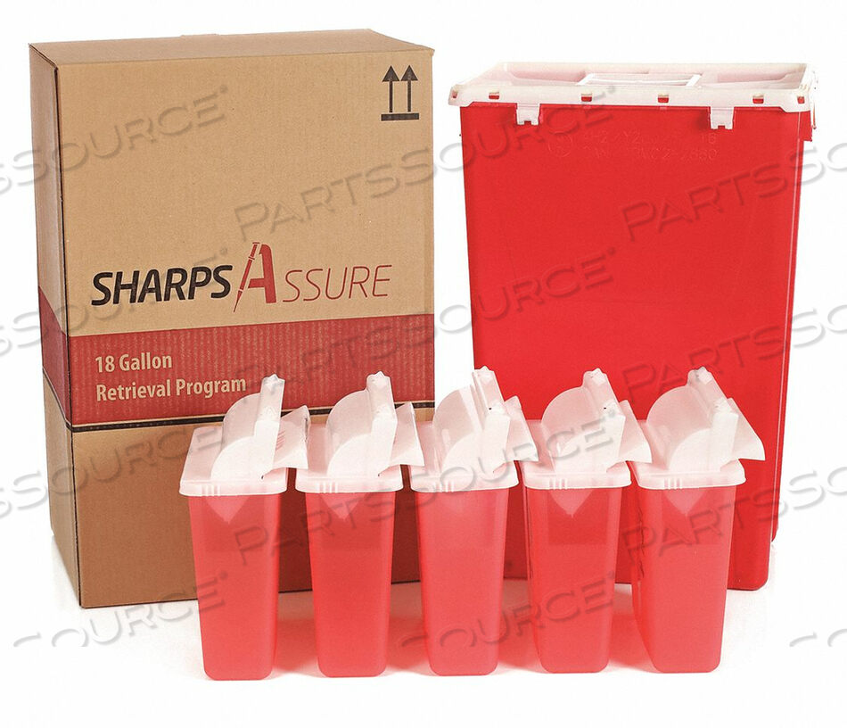 OEM#: SA18GU-5SHARPS CONTAINER 22 W 18 GAL. SNAP LID by Sharps Compliance, Inc.
