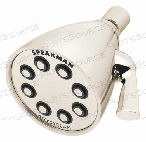 OEM#: S-2251-PNANYSTREAM ICON 8-JET SHOWER HEAD, ПОЛИРОВАННАЯ НИКЕЛЕВАЯ ОТДЕЛКА, 2,5 ГАЛЛОНА В МИНУТУ от Speakman