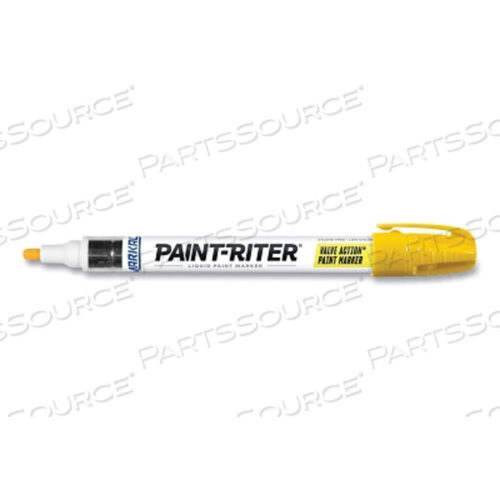 OEM#: 096821PAINT-RITER VALVE ACTION МАРКЕР С КРАСКОЙ, ЖЕЛТЫЙ, НАКОНЕЧНИК 1/8 ДЮЙМА, СРЕДНИЙ от Markal
