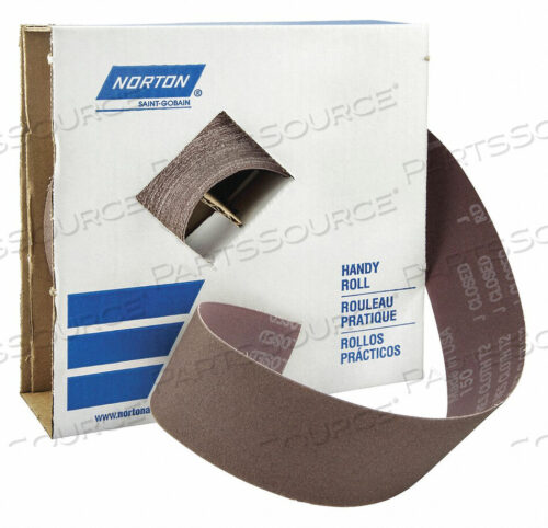 OEM#: 66261058714РУЛОН ВАЖНОЙ ТКАНИ 150 ФУТОВ L ГРУБАЯ КОРИЧНЕВАЯ от Norton | Saint-Gobain Abrasives