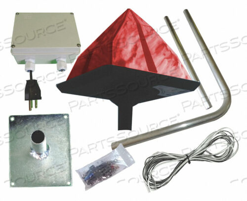 OEM#: EE-1PREAGLE EYE 110V МОТОРИЗОВАННЫЙ КОМПЛЕКТ ДЛЯ ОТПУГИВАНИЯ ПТИЦ, КРАСНЫЙ от Bird Barrier