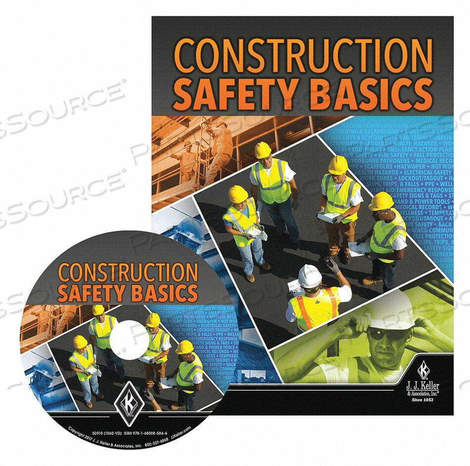 OEM#: 50076НАБОР ДЛЯ ОБУЧЕНИЯ БЕЗОПАСНОСТИ БЕЗОПАСНОСТЬ СТРОИТЕЛЬСТВА от J.J. Keller & Associates