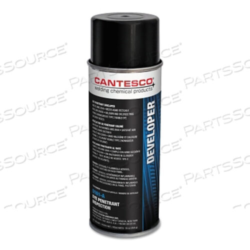 OEM#: D101ADEVELOPER DYE PENETRANT, 12 OZ, АЭРОЗОЛЬНЫЙ БАЛЛОН от Cantesco
