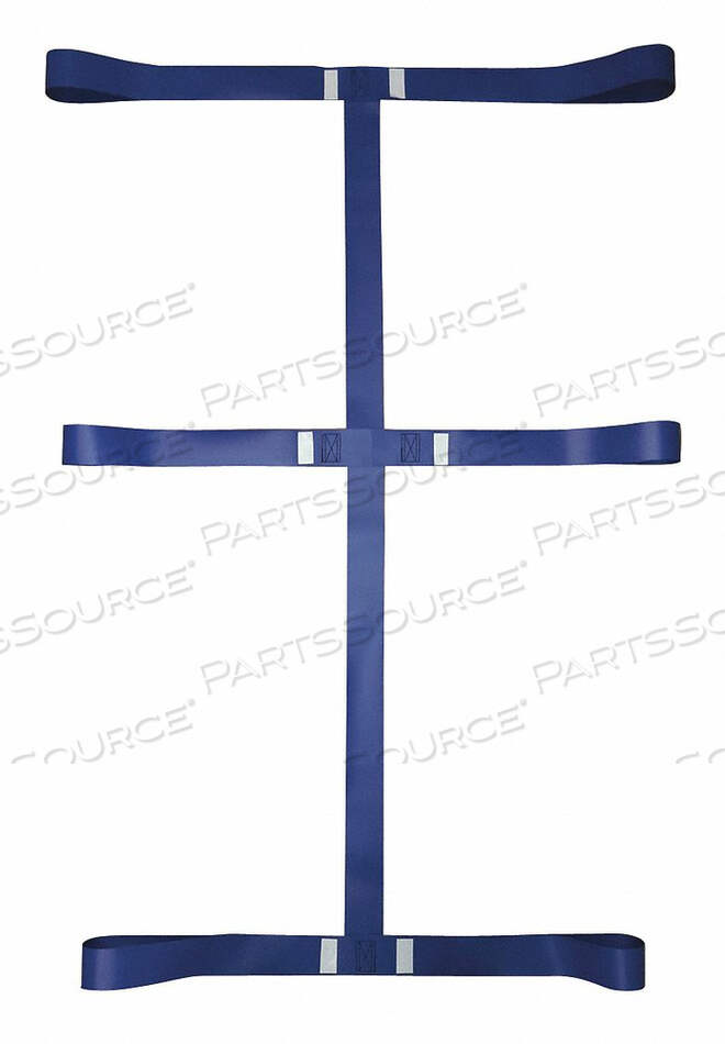 OEM#: 33000 BLBODY STRAP 3 FT 9 L BLUE от Disaster Management Systems (DMS)