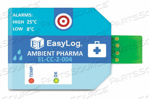 OEM#: EL-CC-2-004 PK10AMBIENT ФАРМАЧЕСКИЙ РЕГИСТРАТОР ДАННЫХ 2,60 Вт PK10 от Lascar