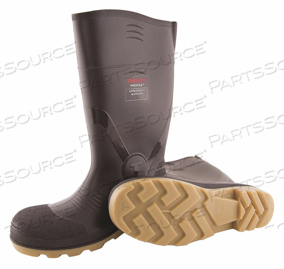 OEM#: 51254J6298 РЕЗИНОВЫЕ САПОГИ МУЖСКИЕ 11 КОЛЕНО КОРИЧНЕВЫЕ PR от Tingley Rubber