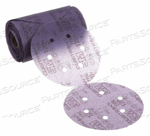 OEM#: 71000459007100045900 3M™ ДИСКОВЫЙ РУЛОН CUBITRON™ II 775L, С ПОКРЫТИЕМ, ДИАМЕТРОМ 6 ДЮЙМОВ, ЗЕРНИСТОСТЬ 120, ПЛЕНКА от 3M Consumer