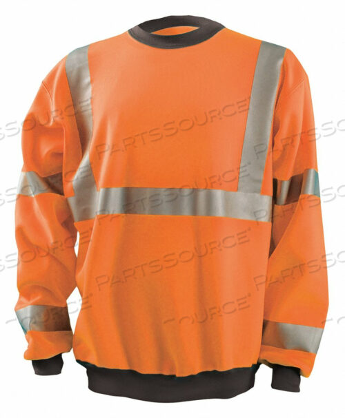 OEM#: LUX-CSWT-OSCREW СВИТШОТ HI-VIS ORANGE SMALL от Occunomix